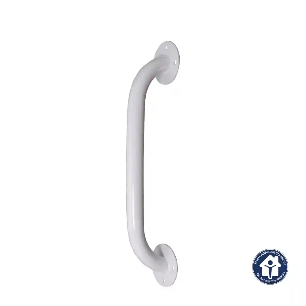 Barra Drive Sujecion Baño Acero Blanco