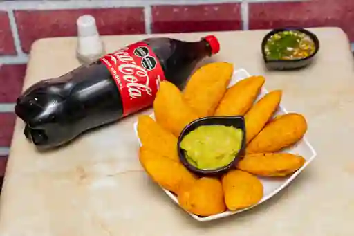 10 Empachonas + Coca-Cola Sabor Original 1.5 L