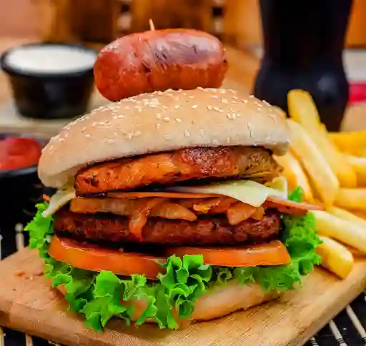 Hamburguesa Anular + Papas