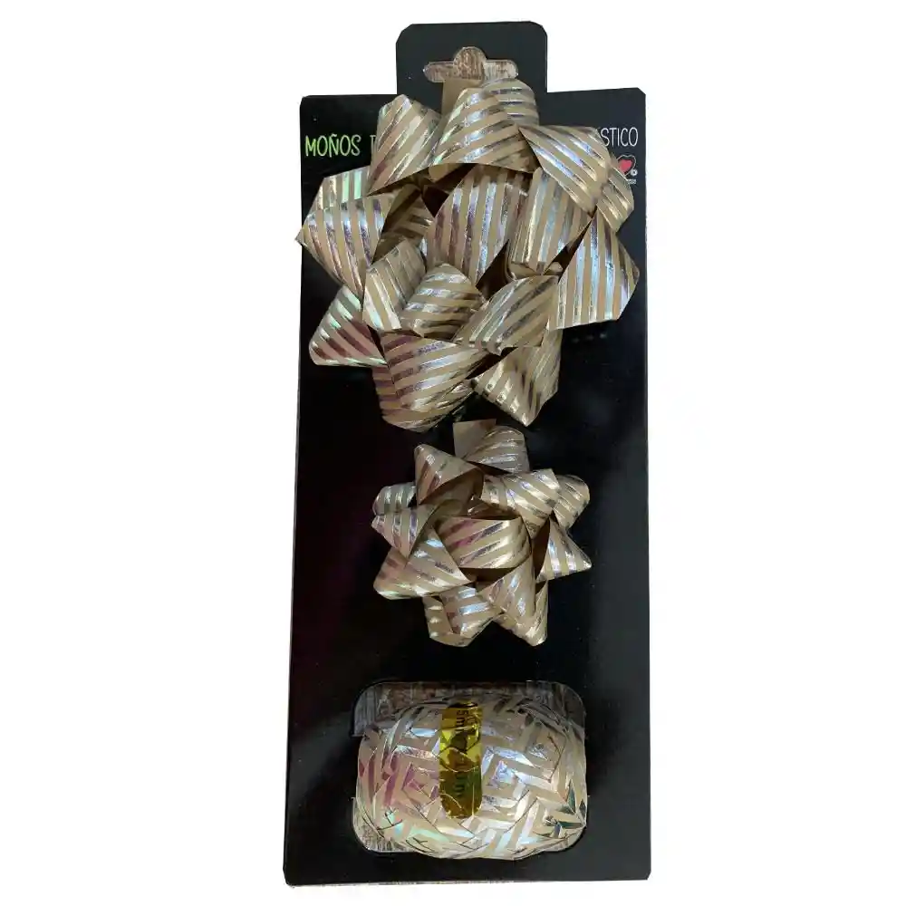 Moño Ecologico Navidad Con Cinta M4nk Nico M4nk