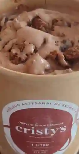 1 Litro de Helado de Chocolate Artesanal