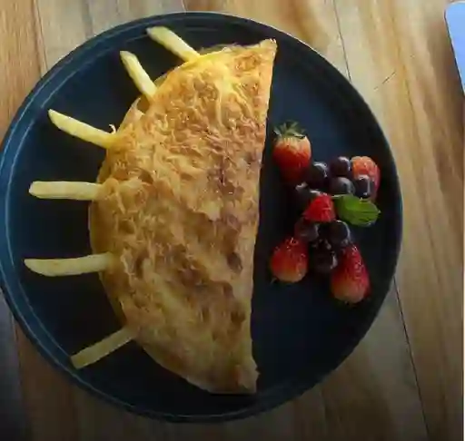 Omelette de Jamón y Queso