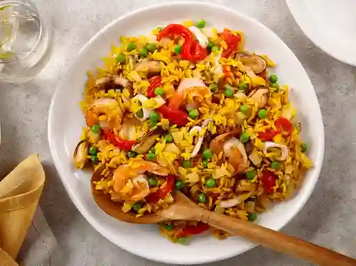 Arroz Atollado de Mariscos