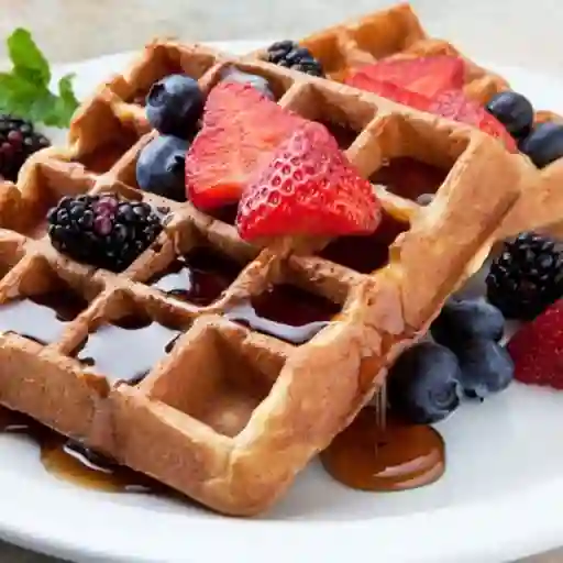 Waffle Frutos Rojos