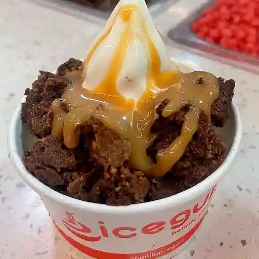 Brownie con Helado