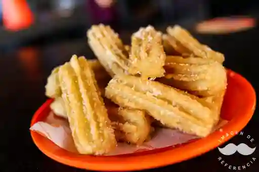 Churros con Helado Del Chavo