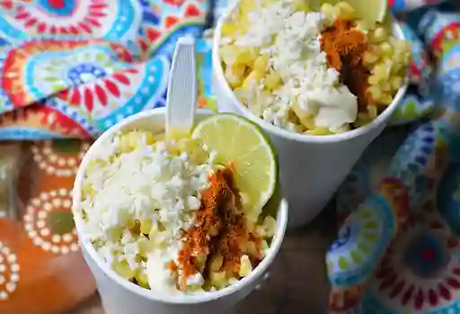 Esquites con Chicharrón