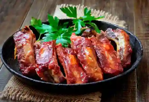 Plato Costillas BBQ