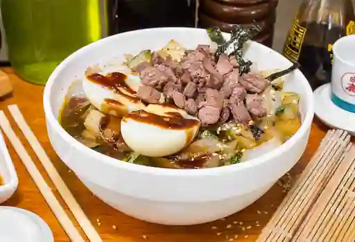 Combo Ramen Buta y Helado Frito