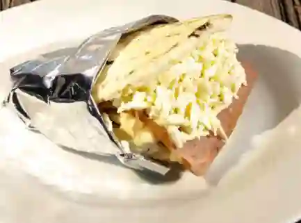 Arepa Jamón y Queso