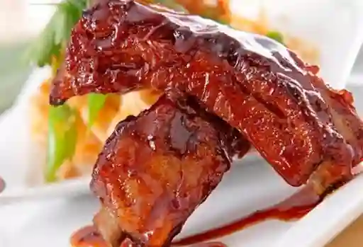 Costillas de Cerdo en Salsa Bbq