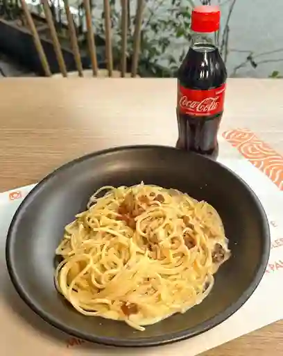 Combo Pasta Carbonara + Coca Cola