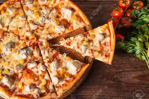 Pizza Pollo-Maíz