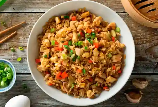 Arroz Chino con Pollo para 3 Personas