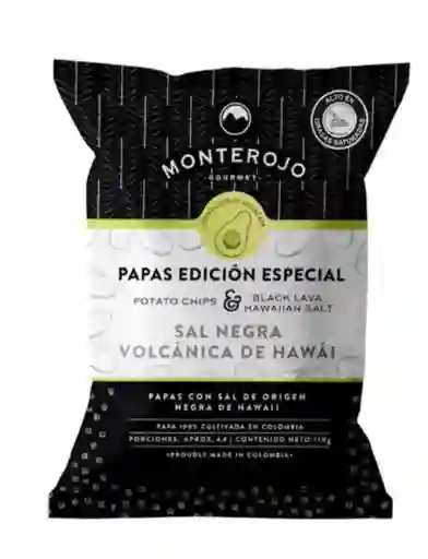 Papas Monterojo Sal Negra de Hawai