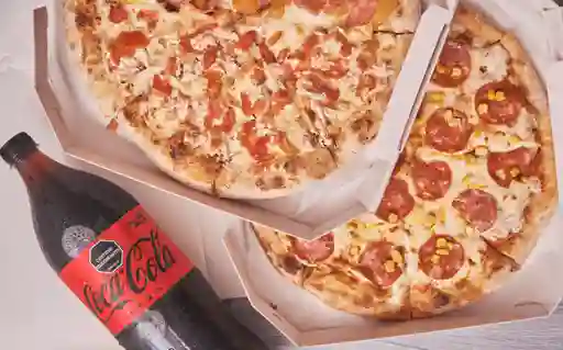 Combo 2 Pizzas Medianas.