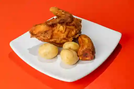 Cuarto de Pollo Apanado