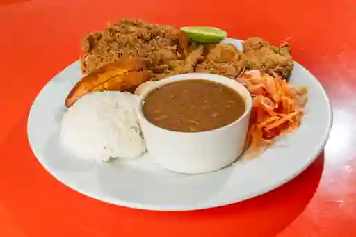 Bandeja con Chuleta