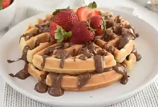 Waffle de Chocolate