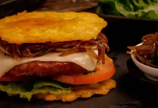 Hamburguesa de Plátano Verde