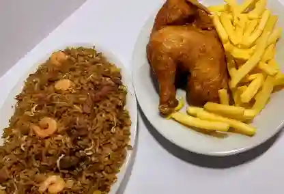Combo Familiar, Arroz Chino y Pollo