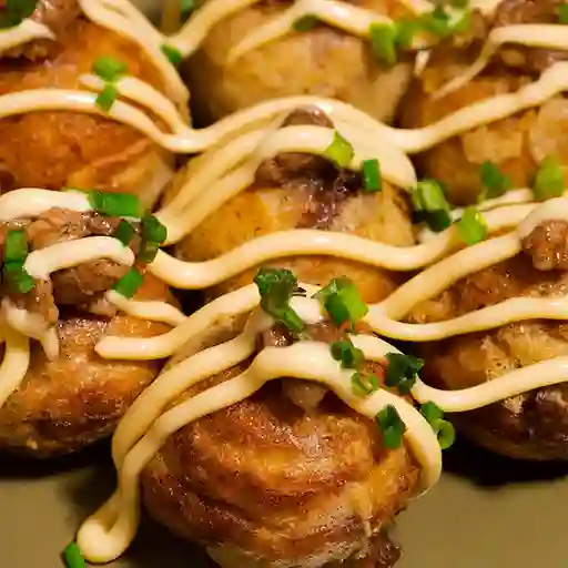 Takoyaki de Cerdo