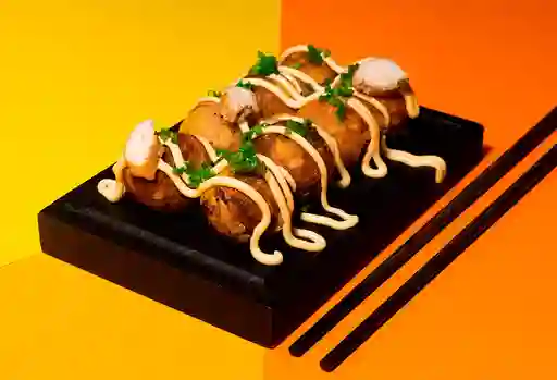 Takoyaki de Pollo