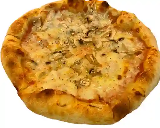 Pizza Pollo con Champiñones