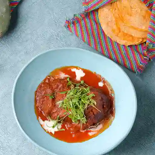 Tacos de Birria en Tira de Asado X6