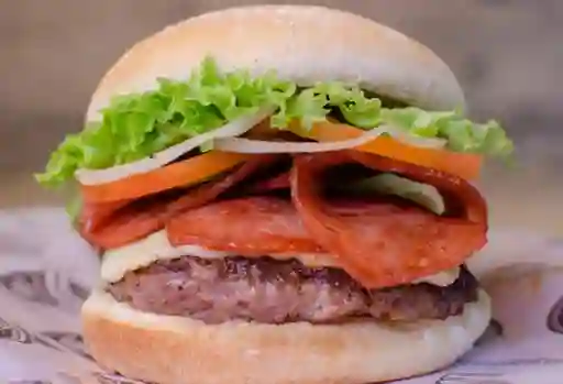 Hamburguesa con Tocineta