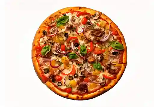 Pizza de Vegetales de Temporada