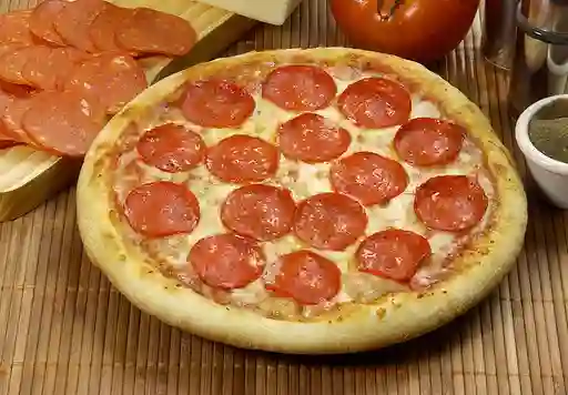 Pizza de Pepperoni y Champiñón