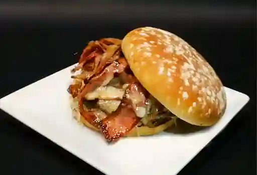 Hamburguesa de Panceta