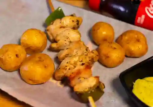 Pincho Mix Pollo -Res