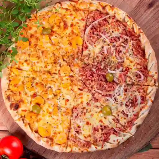 Pizza Combinada Tradicional Mediana