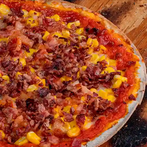Pizza de Costillas Barbacoa