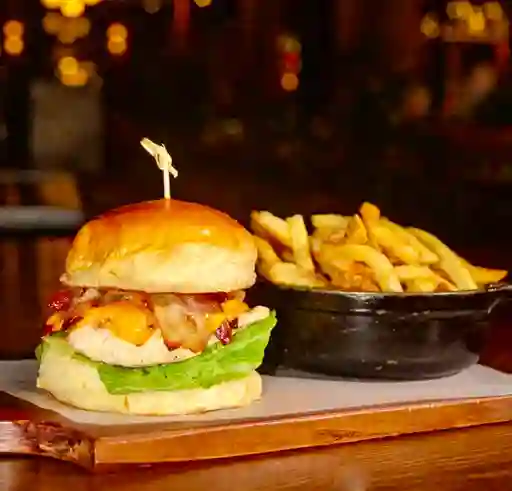 Combo Hamburguesa de Pollo