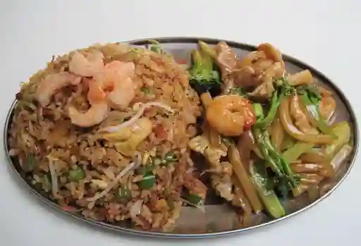 Arroz Chino con Chop Suey