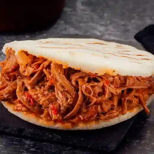 Arepa Mixta con Tocineta