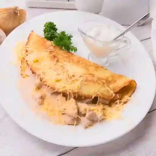 Crepe con Champiñones