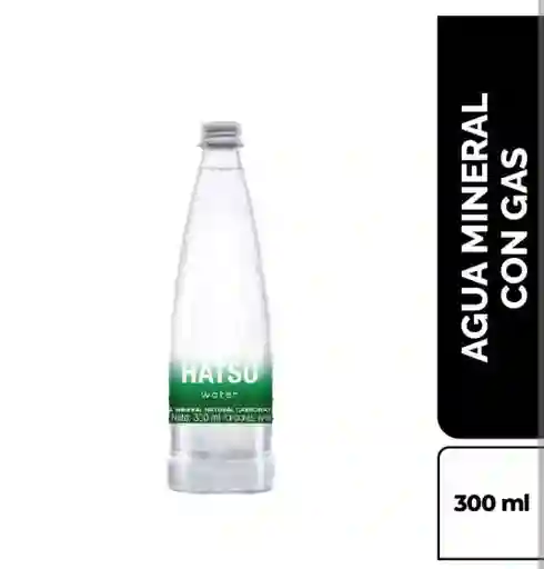 Agua Mineral Con Gas HATSU 300 ml