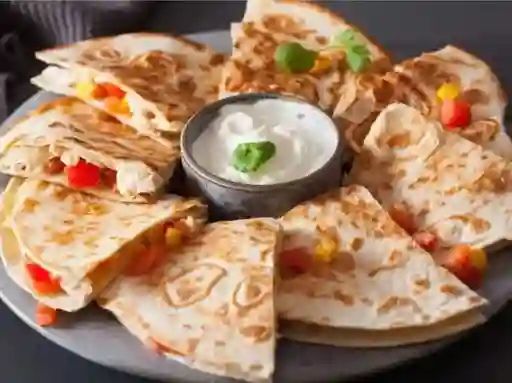 Quesadillas Al Alfredo X3 U/d