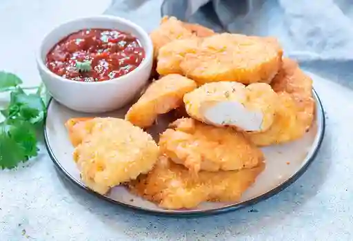 Nuggets de Pollo a la BBQ