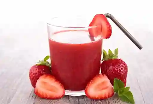 Jugo de Fresa en Leche