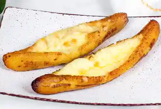 Plátano con Queso Mozzarella