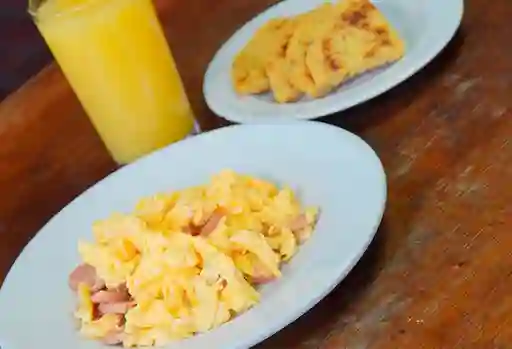 Huevos con Chorizo