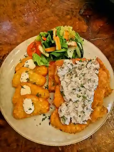 Plato Milanesa de Cerdo