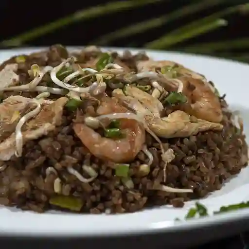 Arroz con Pollo y Camarones