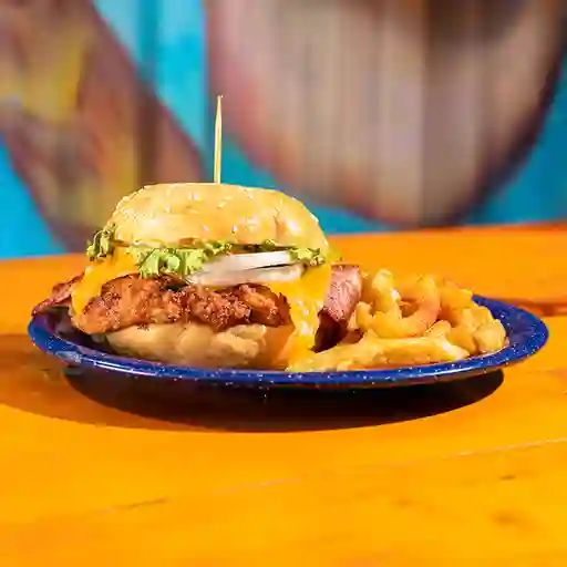 Combo Muergabuger de Pollo Picante