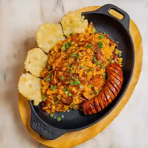 Calentao Chorizo🍚🥓